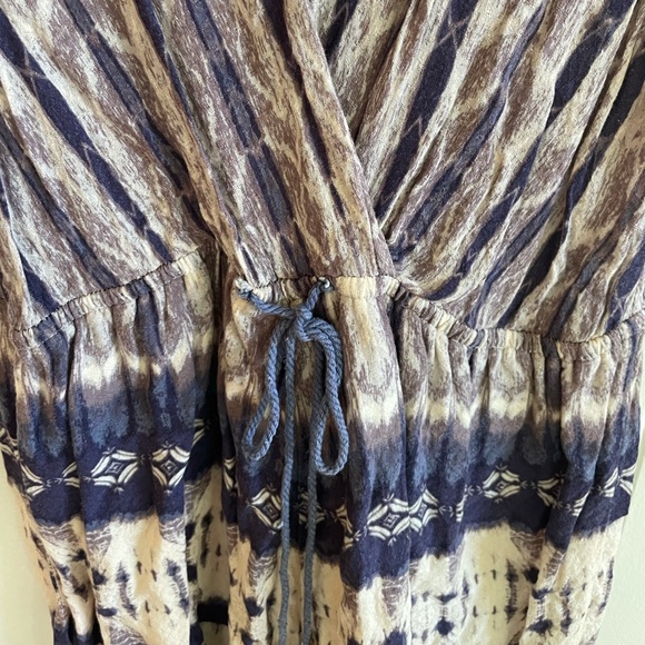 Cookies Navy/Purple Romper size medium. - Picture 6 of 9